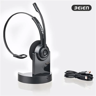 Auriculares mono inalámbricos de modo dual con micrófono